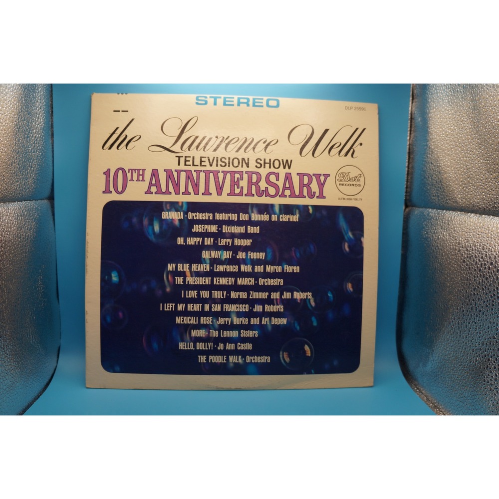 Lawrence Welk Television Show 10th Anniversary Vinyl LP Dot Records DLP 25591